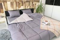 Комплект постельного белья GOCHU Solido (Солидо) K серый 