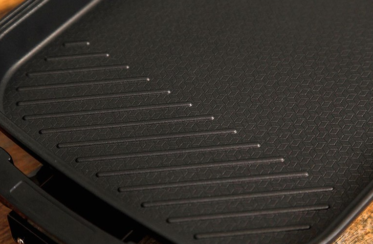 Электрический гриль TC-9100 с крышкой от компании "Кореал - Настоящая Корея"