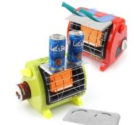 Газовый обогреватель - плита Nabia (зеленый) (SGH-101) с панелью для подогрева от компании "Кореал - Настоящая Корея"