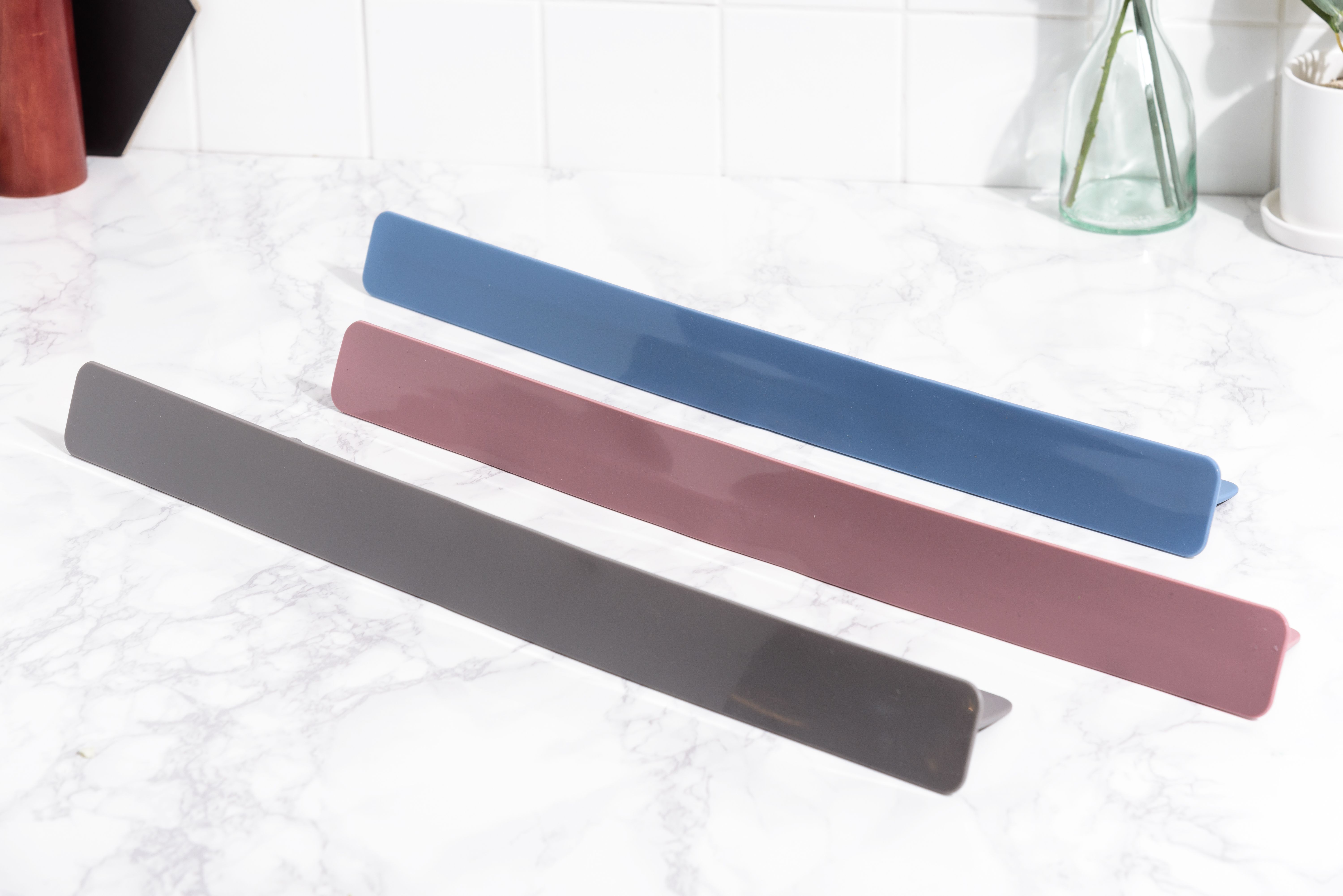 Защита от брызг воды для раковины KF Pastel (КФ Пастель) (серый) от компании "Кореал - Настоящая Корея"