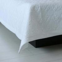 Простыня стеганая GOCHU Clover Q (Клевер Ку) 155*210 белый