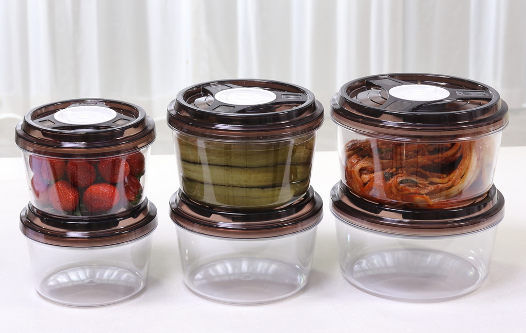 Вакуумный контейнер PackPlus (ПакПлюс) 1500 мл (S) от компании "Кореал - Настоящая Корея"