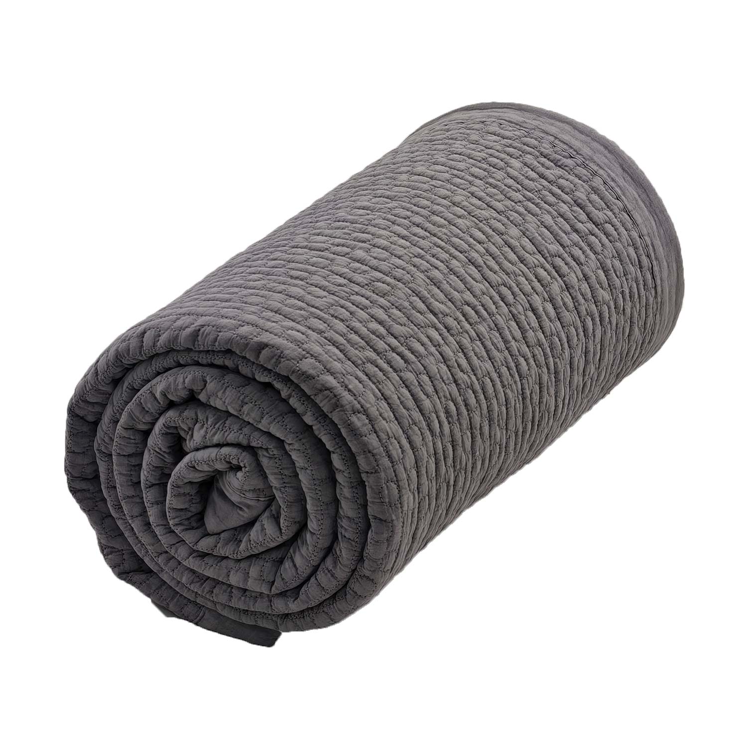 Одеяло GOCHU Pinut (Пинут) 180*210 тёмно-серый от компании "Кореал - Настоящая Корея"