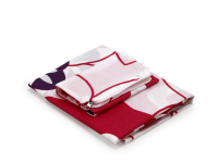 Чехол для гладильной доски Dazzl (Даззл) EZ-70, EZ-71 №1 белый с красными цветами от компании "Кореал - Настоящая Корея"