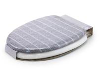 Мягкое сиденье для унитаза Лино-O от компании "Кореал - Настоящая Корея"