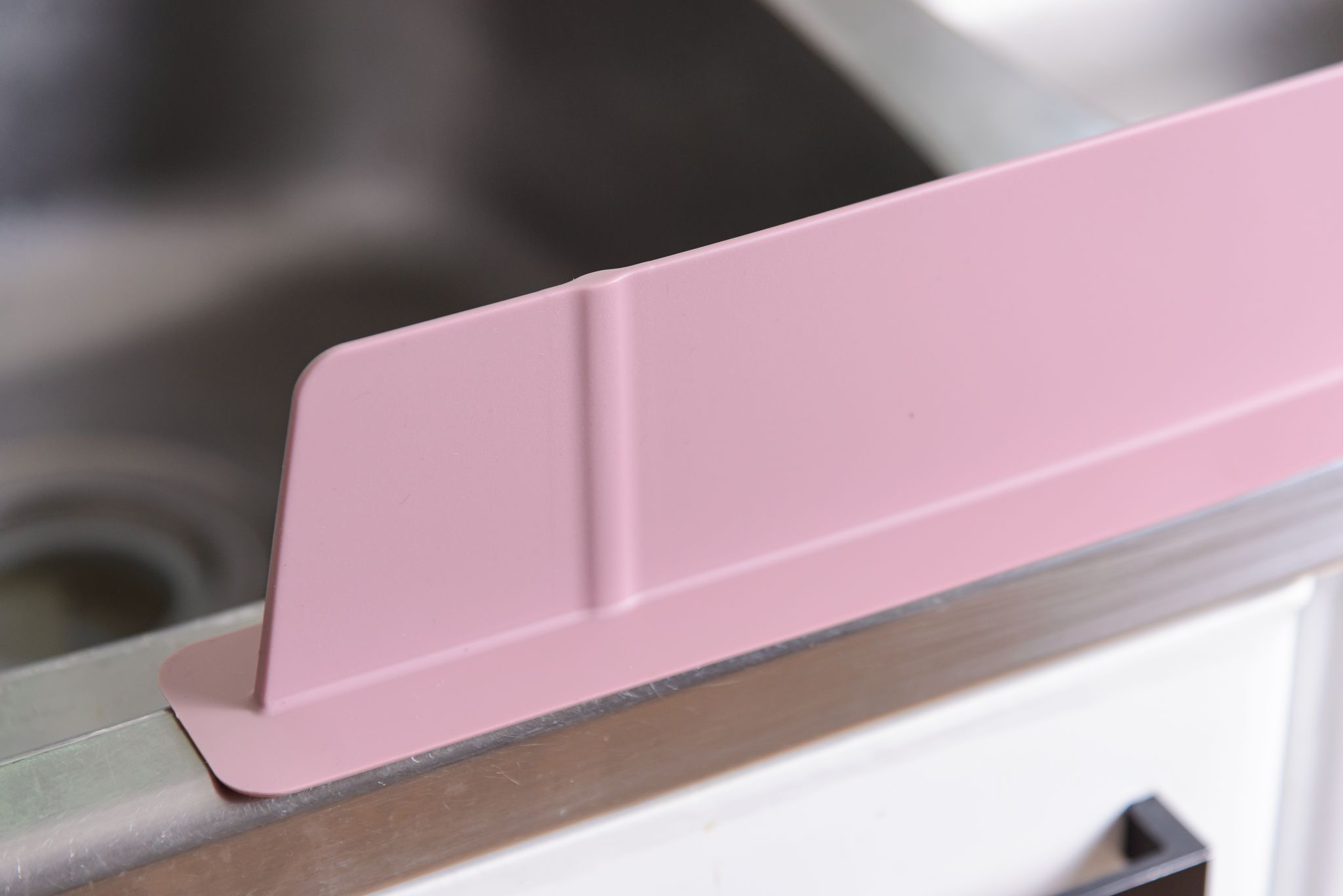 Защита от брызг воды для раковины KF Pastel (КФ Пастель) (серый) от компании "Кореал - Настоящая Корея"