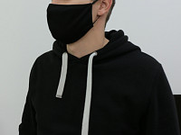 Маска тканевая для лица, многоразовая 3D, размер М от компании "Кореал - Настоящая Корея"