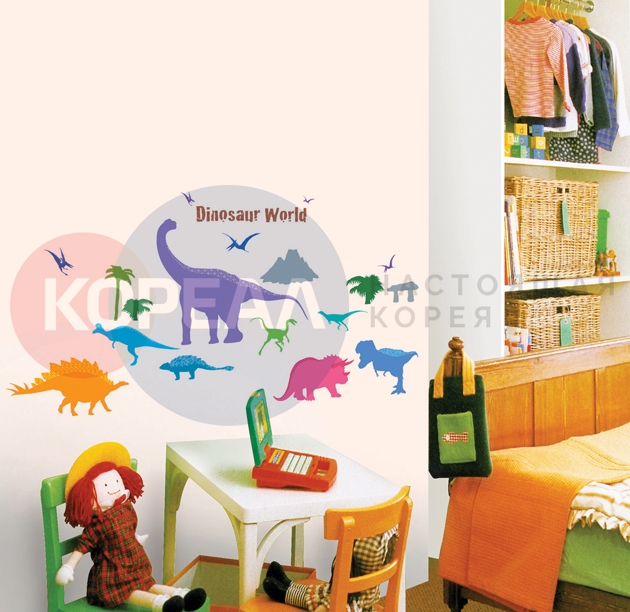 12. Интерьерная наклейка PS-58159 от компании "Кореал - Настоящая Корея"