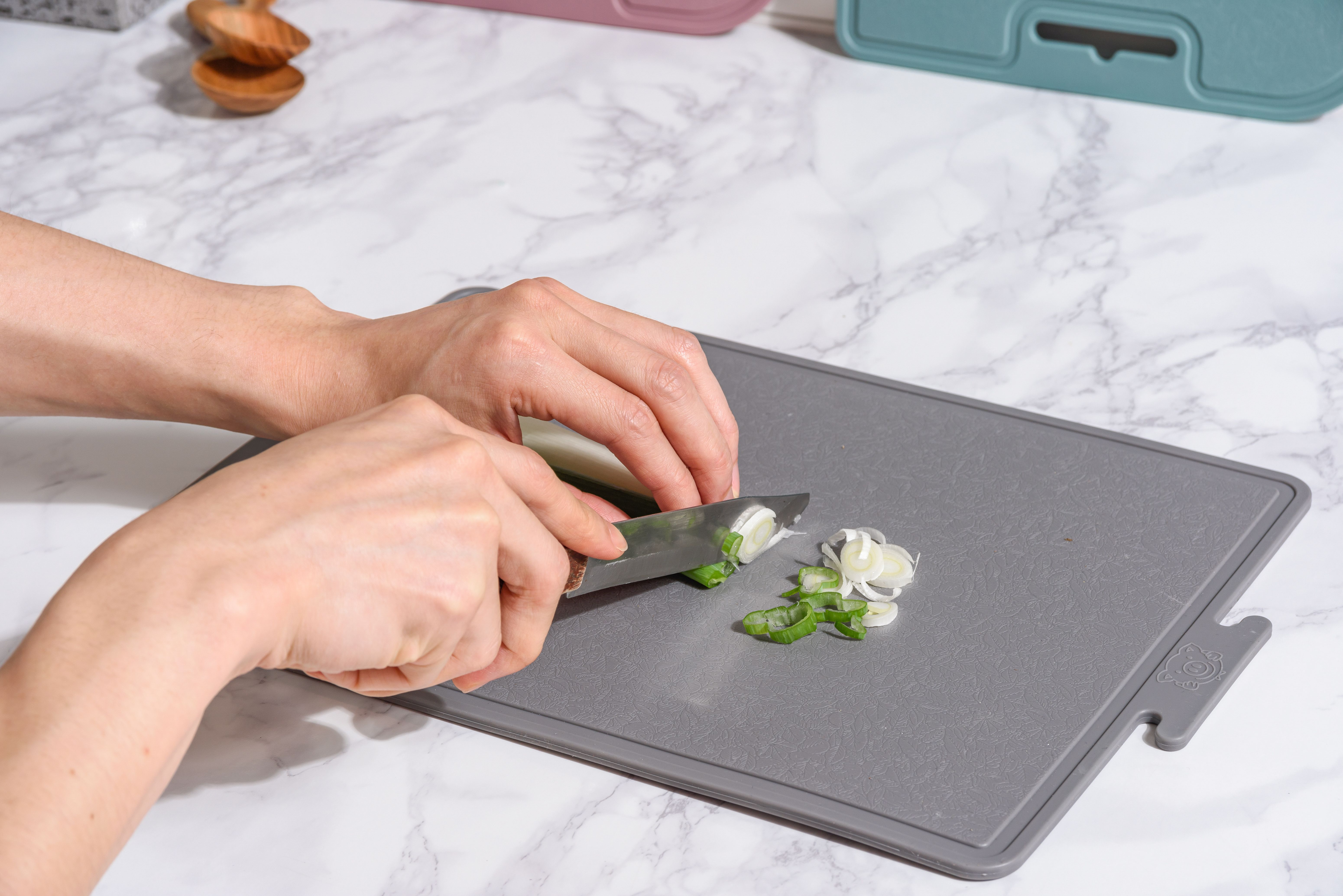 Силиконовая разделочная доска KF Pastel (КФ Пастель) от компании "Кореал - Настоящая Корея"