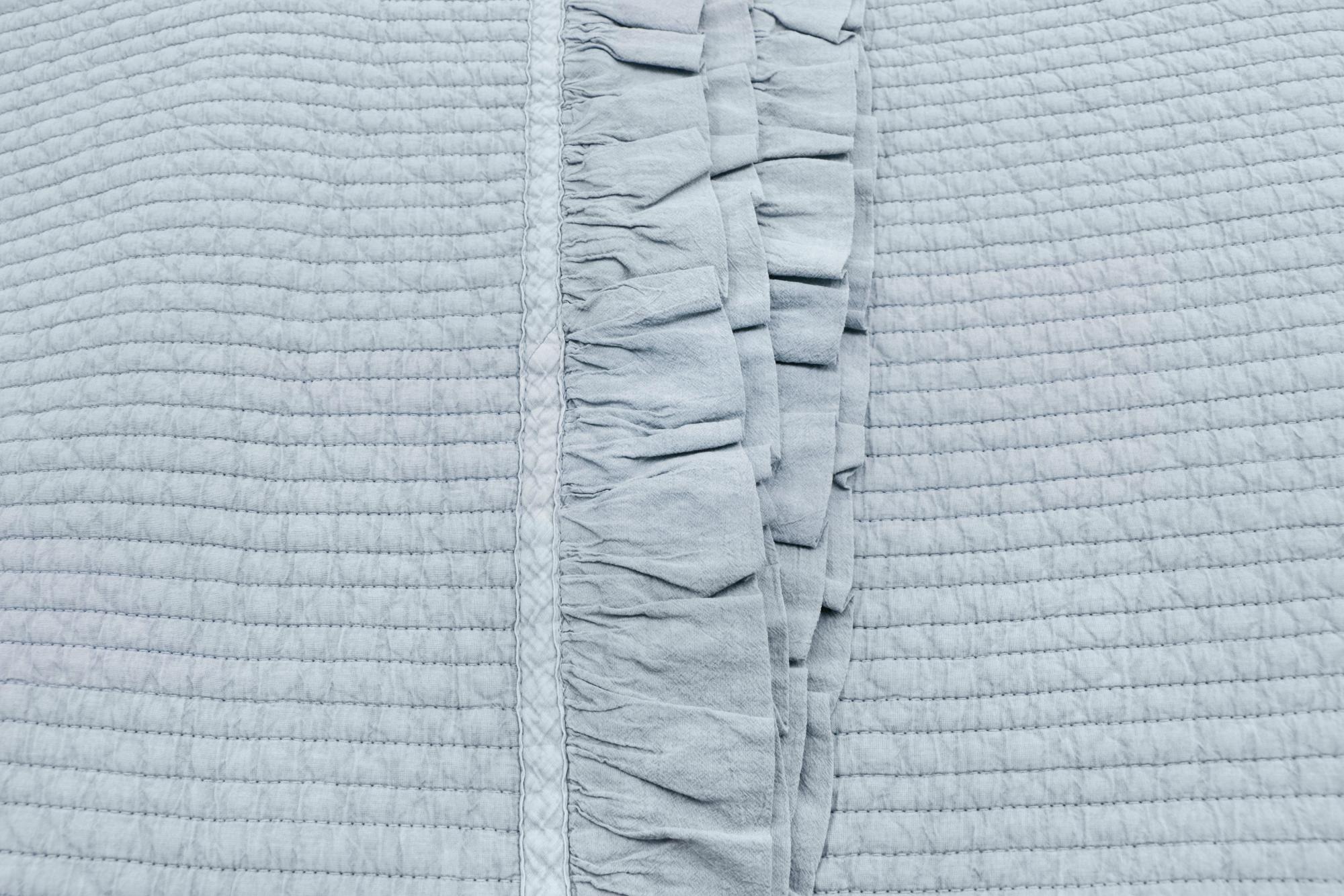 Покрывало - простыня стеганая GOCHU Hub K (Хаб К) 170*210 серый 2003