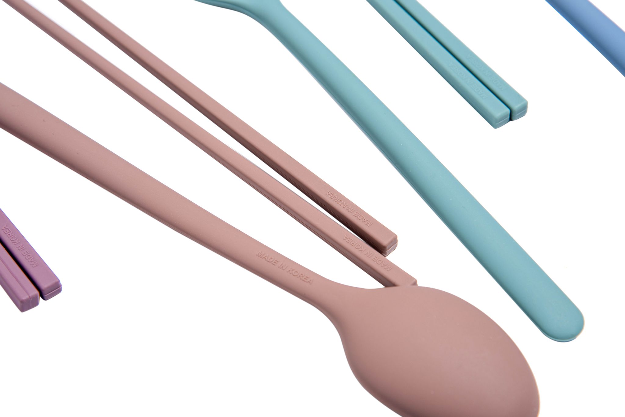 Силиконовая ложка KF Pastel (КФ Пастель) (розовый) от компании "Кореал - Настоящая Корея"