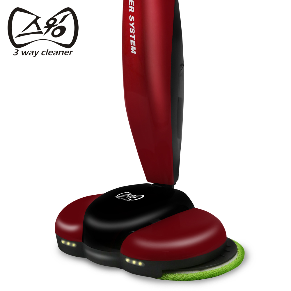 Беспроводной полотер - пылесос SWING (СВИНГ)-8000 (красный) от компании "Кореал - Настоящая Корея"