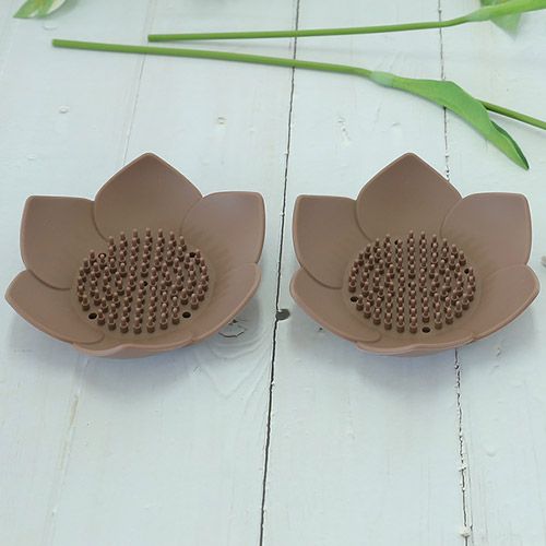 Силиконовая мыльница лотос KF Pastel (КФ Пастель) от компании "Кореал - Настоящая Корея"