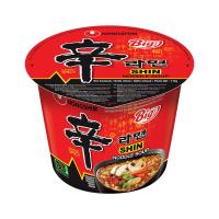 Лапша чашка Nongshim Шин рамен говядина острая Shin Ramyun, 114 г. от компании "Кореал - Настоящая Корея"