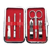 Маникюрный набор 777 твердый кейс 6 в 1 TS-399 (красный) от компании "Кореал - Настоящая Корея"