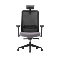 Стул ортопедический черно-серый Modern HB (Модерн НВ) MDN-100A  от компании "Кореал - Настоящая Корея"