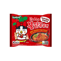 Лапша пачка Samyang острая курица в томатной пасте Hot Chicken Flavor Ramen Tomato Pasta,140 гр от компании "Кореал - Настоящая Корея"