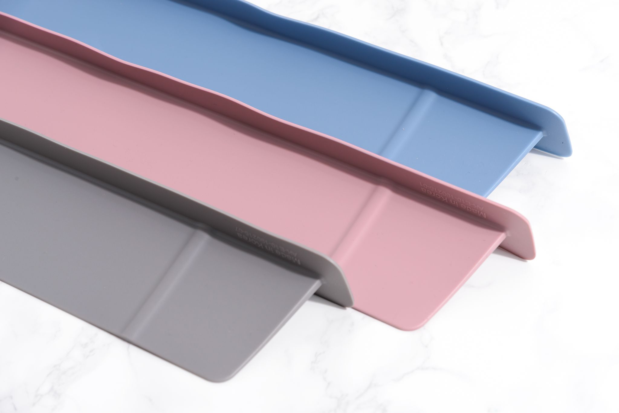 Защита от брызг воды для раковины KF Pastel (КФ Пастель) (серый) от компании "Кореал - Настоящая Корея"