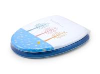 Мягкое сиденье для унитаза Весёлые деревья-O от компании "Кореал - Настоящая Корея"