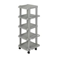 Полка для обуви в прихожую 5 ступеней (серая)  от компании "Кореал - Настоящая Корея"