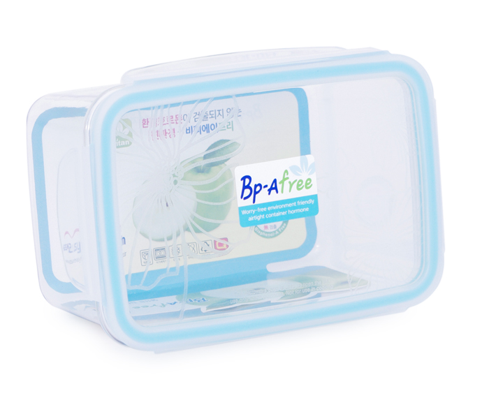 Тритановый контейнер с замками TR-06RT 900 мл от компании "Кореал - Настоящая Корея"