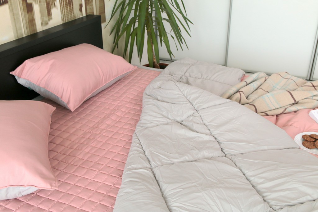 Комплект постельного белья GOCHU Solido (Солидо) K розовый