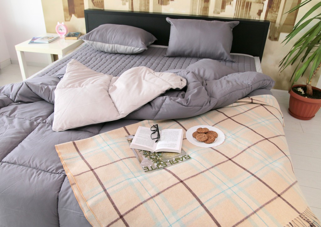 Комплект постельного белья GOCHU Solido (Солидо) K серый 