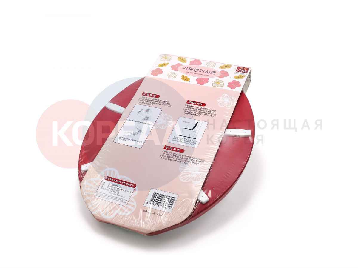 Мягкое сиденье для унитаза Кара-U от компании "Кореал - Настоящая Корея"