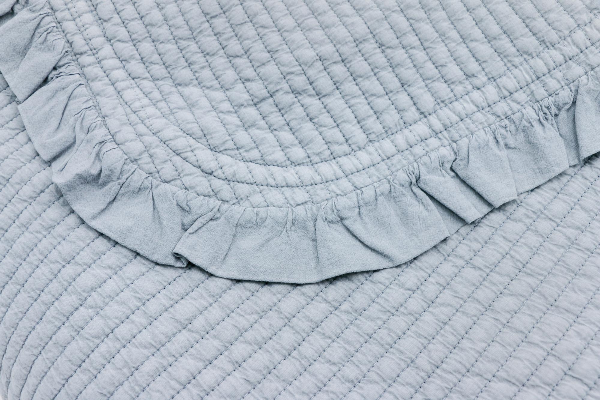 Покрывало - простыня стеганая GOCHU Hub Q (Хаб Ку) 155*210 серый 2003
