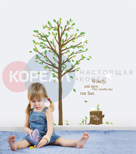 16. Интерьерная наклейка PS-58194 от компании "Кореал - Настоящая Корея"
