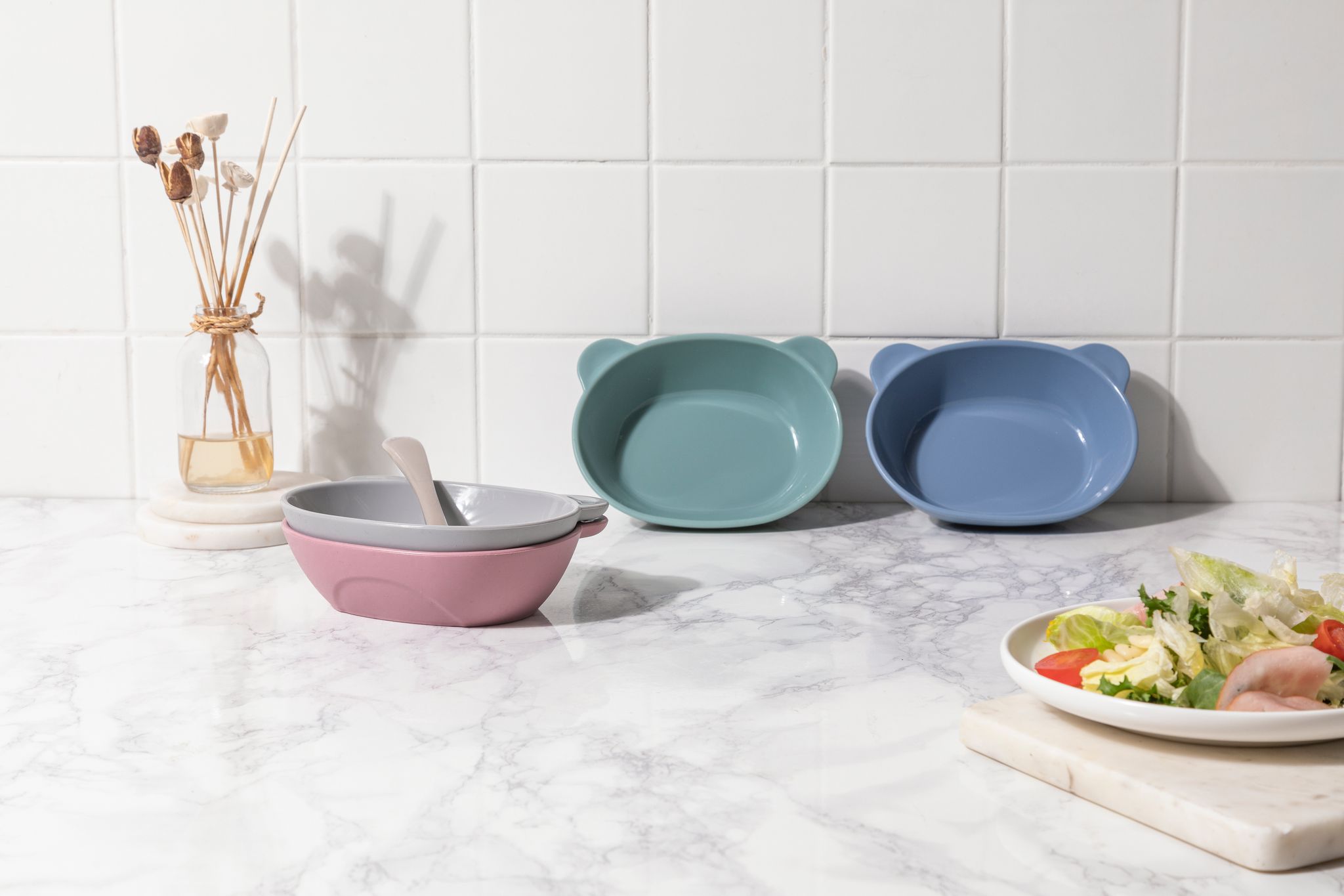 Силиконовая тарелка KF Pastel (КФ Пастель) от компании "Кореал - Настоящая Корея"