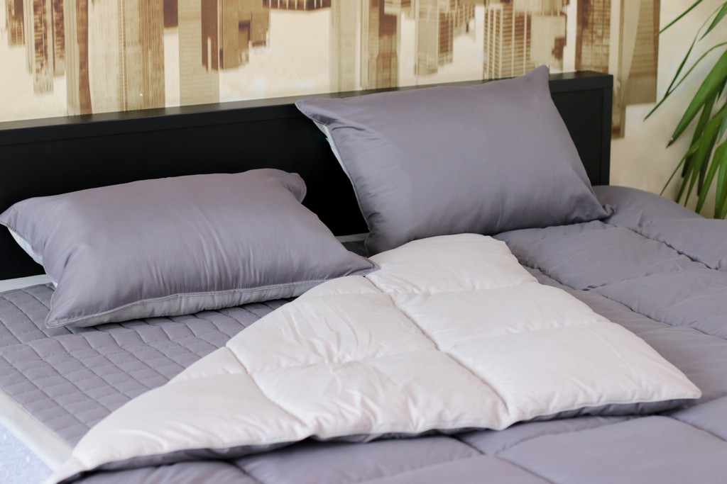 Комплект постельного белья GOCHU Solido (Солидо) K серый 