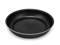 Сковорода Magic Chef (Волшебный шеф-повар) гриль 28 см. с титановым покрытием без ручки от компании "Кореал - Настоящая Корея"