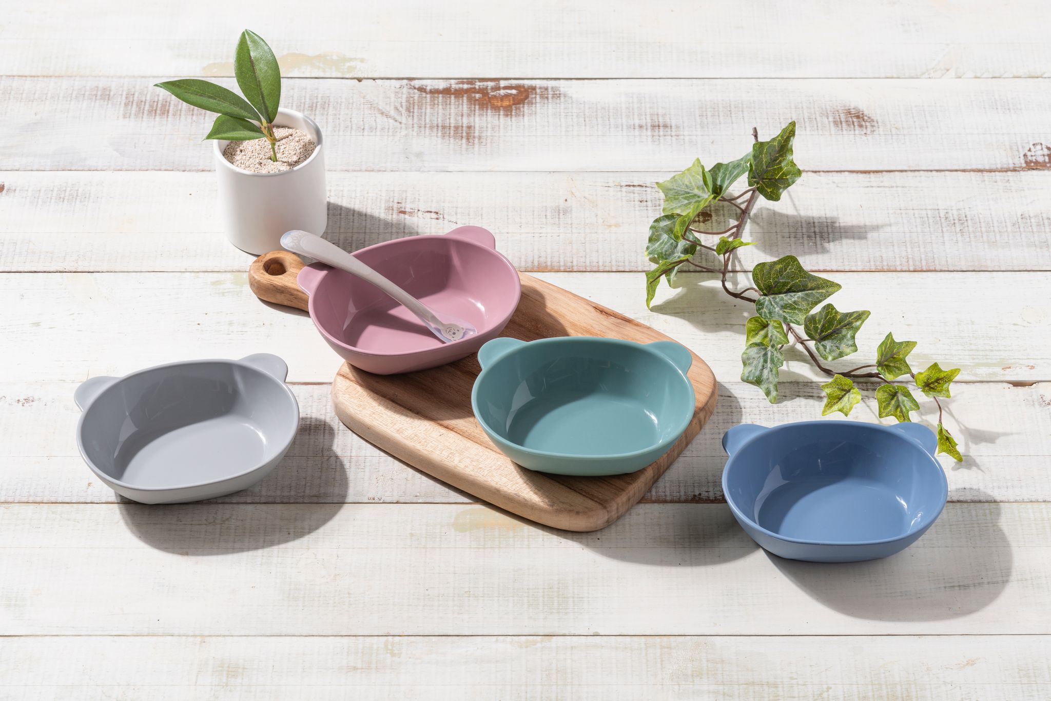 Силиконовая тарелка KF Pastel (КФ Пастель) от компании "Кореал - Настоящая Корея"