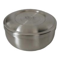 Традиционная чаша для подачи риса с крышкой Livingqueen-mat (Ливингквин матовый) 300 мл от компании "Кореал - Настоящая Корея"