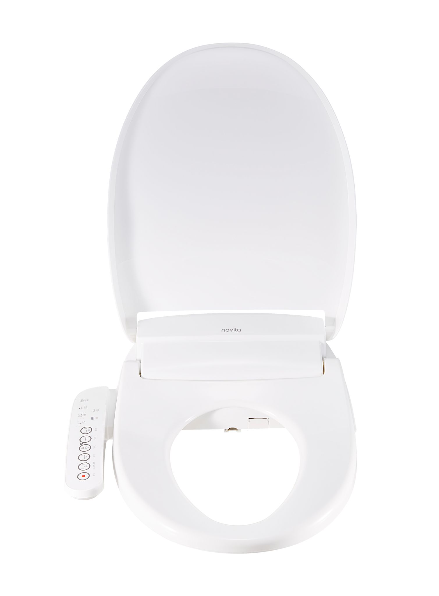 Электронная крышка-биде для унитаза Novita (Новита) BD-AE91 от компании "Кореал - Настоящая Корея"