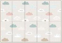 Портативный коврик Облачка, 140x200x1 см от компании "Кореал - Настоящая Корея"