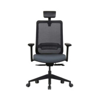 Стул ортопедический черно-серый Modern HB MDN-100 от компании "Кореал - Настоящая Корея"