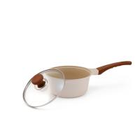 Сотейник 2 л. Ecoramic (Экологичный) с керамическим покрытием 18 см с крышкой от компании "Кореал - Настоящая Корея"