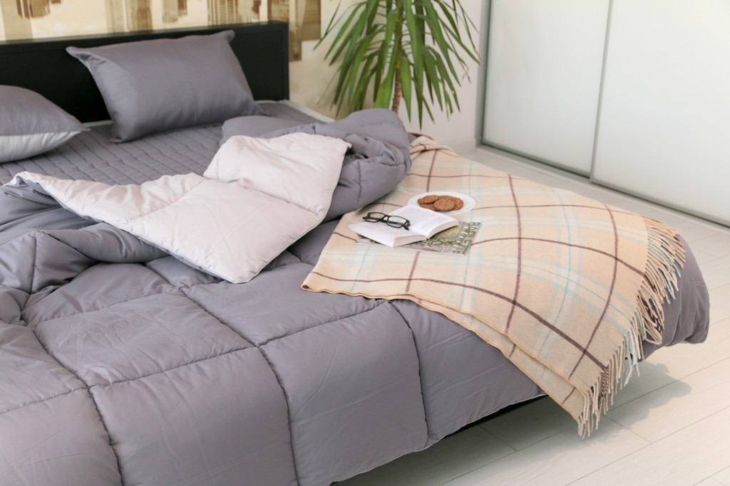 Комплект постельного белья GOCHU Solido (Солидо) S серый