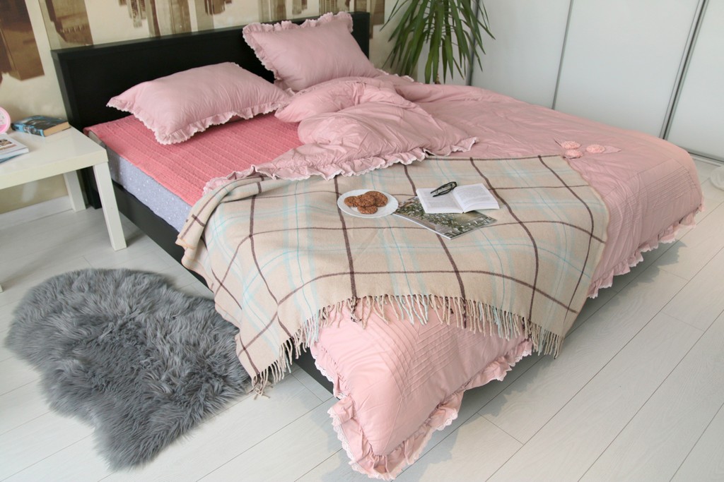Комплект постельного белья GOCHU (Верди) K розовый