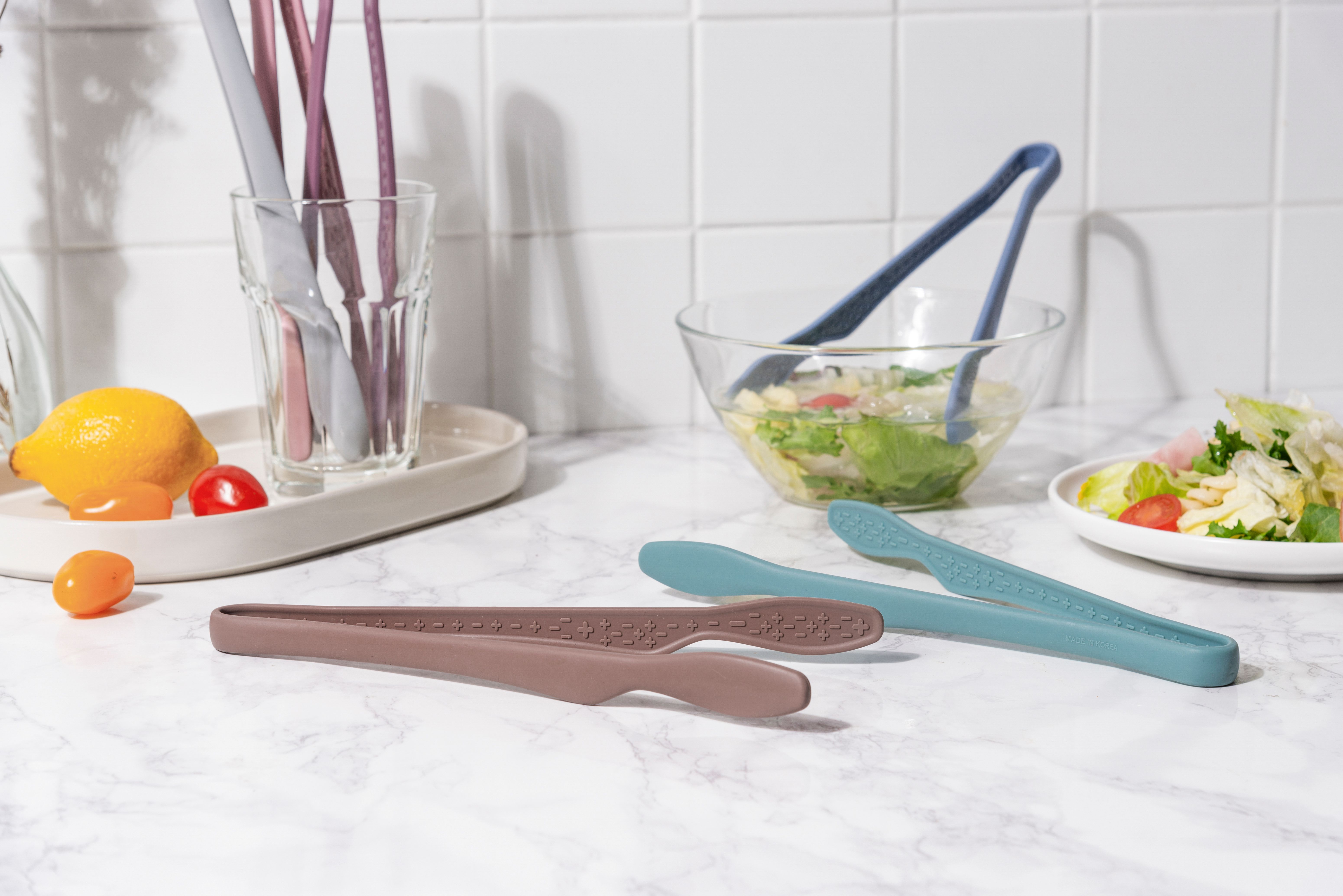 Силиконовые щипцы KF Pastel (КФ Пастель) (синие) от компании "Кореал - Настоящая Корея"