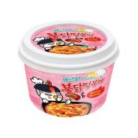 Рисовые палочки Samyang "Топокки со вкусом острой курицы Булдак Карбо", 179 г. от компании "Кореал - Настоящая Корея"