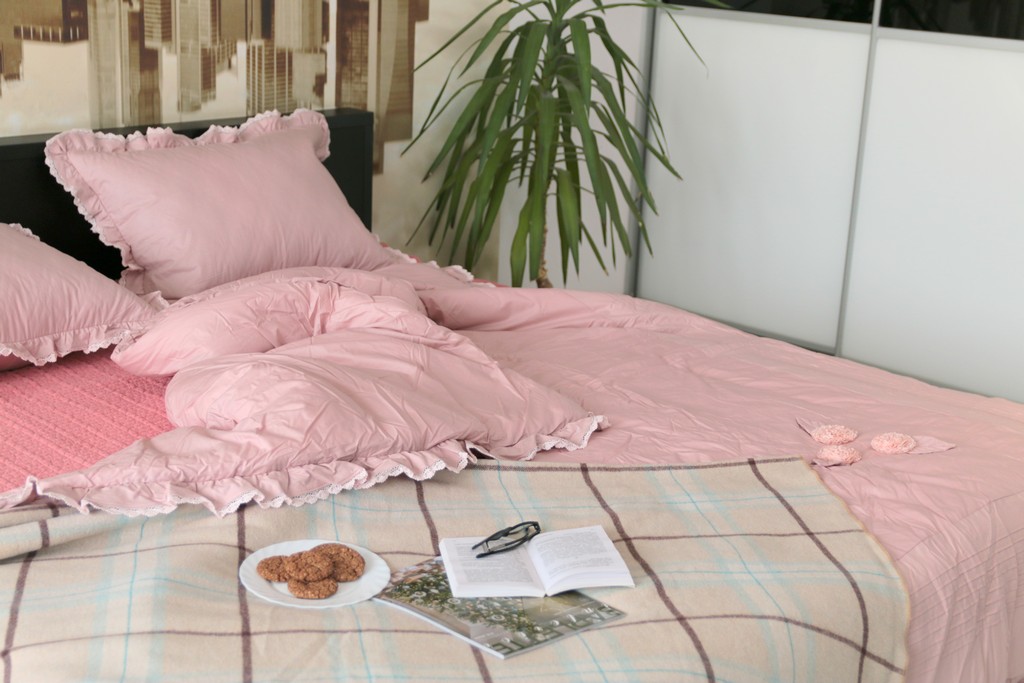 Комплект постельного белья GOCHU (Верди) K розовый