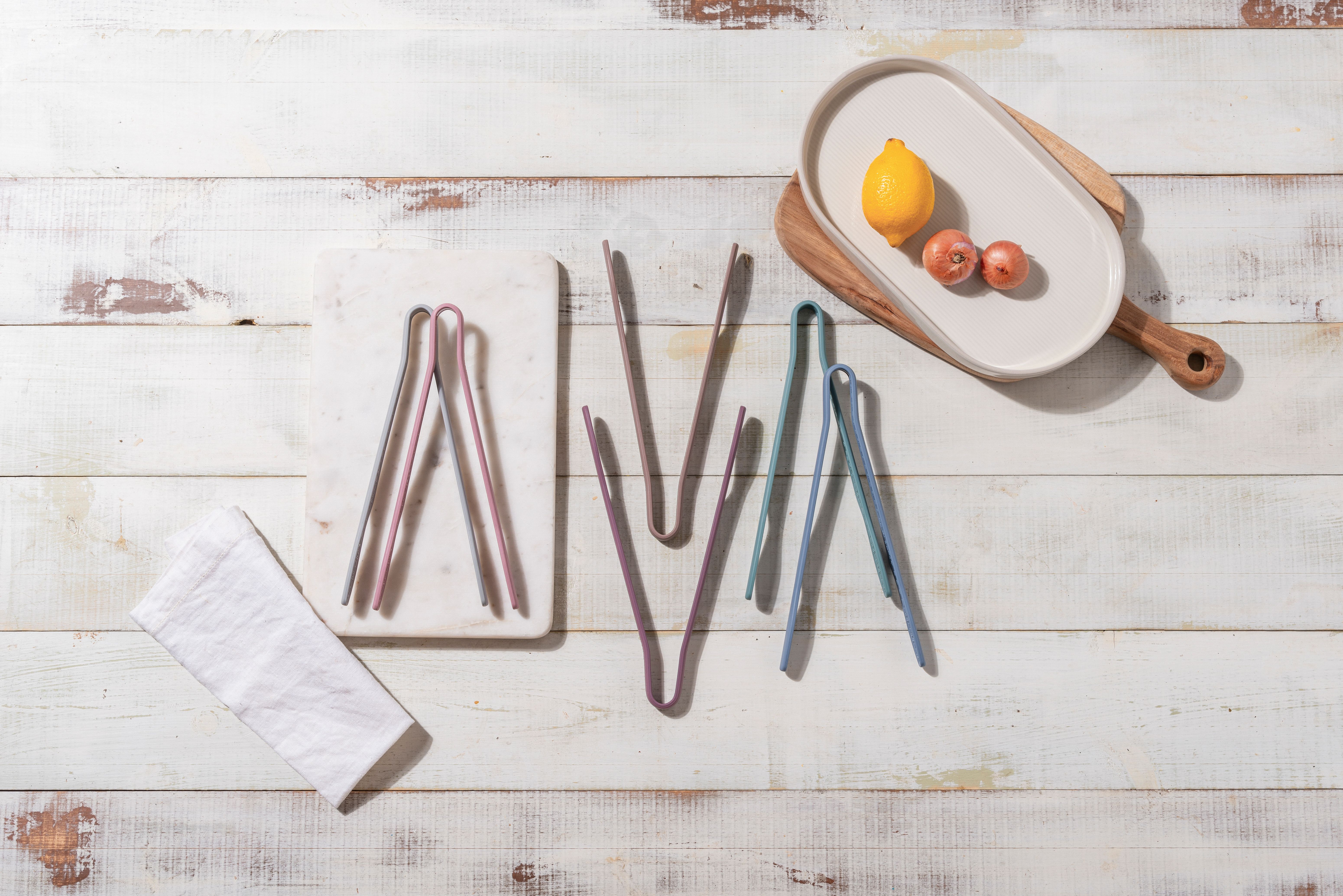 Силиконовые щипцы KF Pastel (КФ Пастель) (синие) от компании "Кореал - Настоящая Корея"