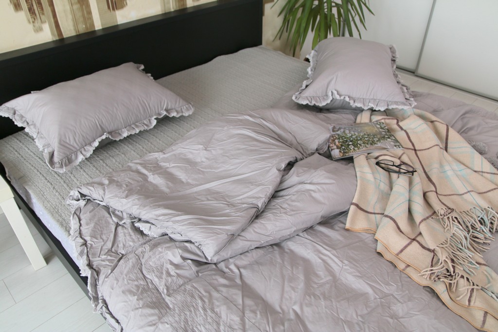 Комплект постельного белья GOCHU (Верди) K серый