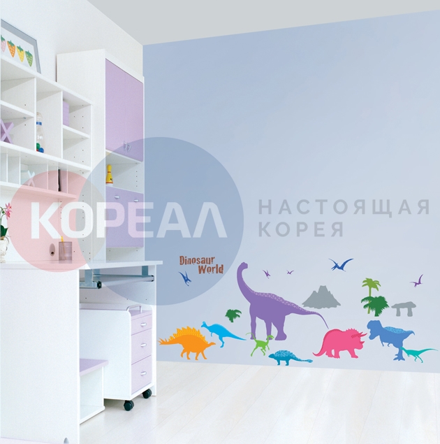 12. Интерьерная наклейка PS-58159 от компании "Кореал - Настоящая Корея"