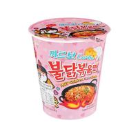 Лапша Samyang "ХОТ ЧИКЕН КАРБОНАРА" острая со вкусом курицы в соусе карбонара, 80г от компании "Кореал - Настоящая Корея"