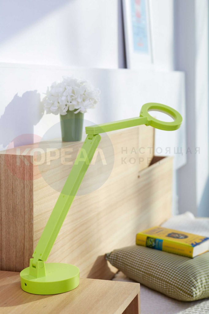 Настольный светодиодный светильник Cogylight (Когилайт) TB-L180P (зеленый) от компании "Кореал - Настоящая Корея"