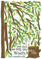 16. Интерьерная наклейка PS-58194 от компании "Кореал - Настоящая Корея"